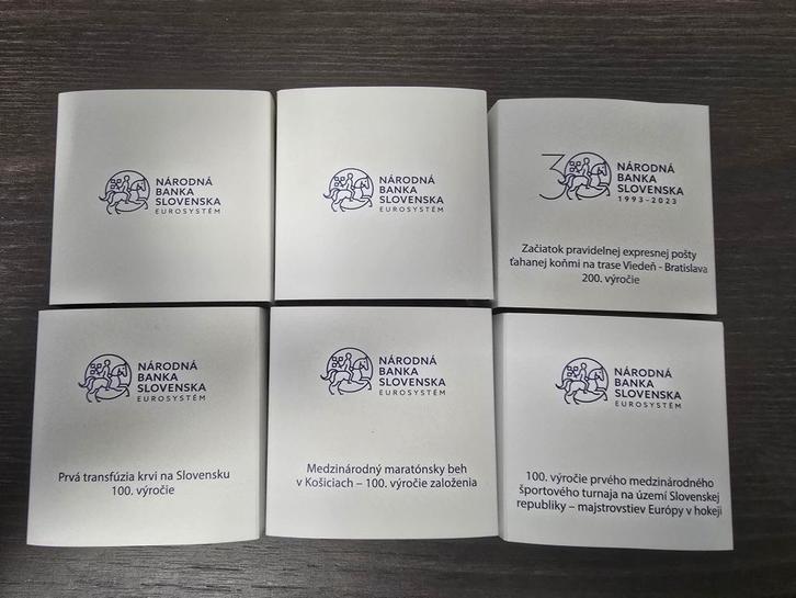 Slovakia 2€ PROOF coins, Postzegels en Munten, Munten | Europa | Euromunten, Ophalen of Verzenden