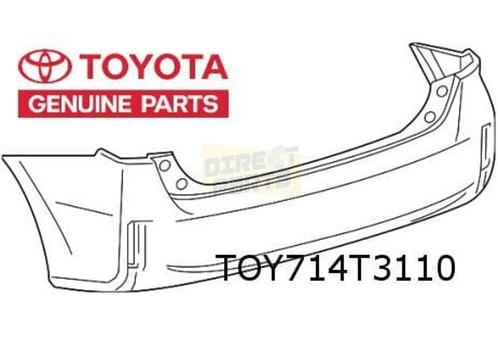Toyota Prius (6/09-9/21) achterbumper (te spuiten) Origineel, Autos : Pièces & Accessoires, Carrosserie & Tôlerie, Pare-chocs