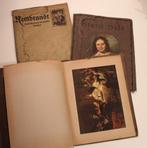3 livres d'images anciens : Rembrandt -Frans Hals, Enlèvement ou Envoi