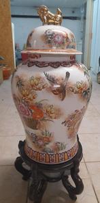 Grande jarre chinoise sur pied, Antiquités & Art, Antiquités | Céramique & Poterie, Enlèvement