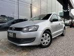 Volkswagen Polo Trendline, 44 kw Airco,LEZ ok , 1 Jaar Gara, Euro 5, Centrale vergrendeling, Bedrijf, Zilver of Grijs