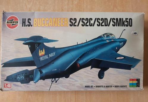 HS Buccaneer s2/s2c/s2d/smk50, Airfix 1/48, Hobby en Vrije tijd, Modelbouw | Vliegtuigen en Helikopters, Zo goed als nieuw, Vliegtuig