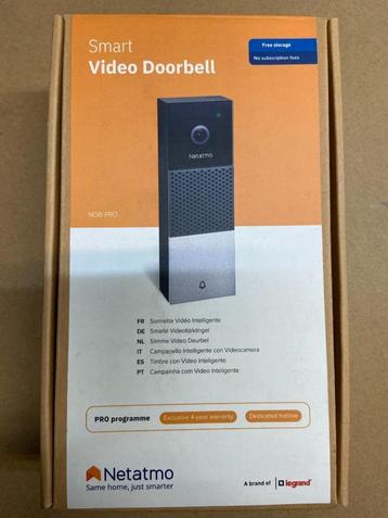 Netatmo slimme videofoon *NIEUW* beschikbaar voor biedingen
