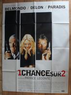 filmaffiche Alain Delon une chance sur deux filmposter XL, Comme neuf, Cinéma et TV, Affiche ou Poster pour porte ou plus grand