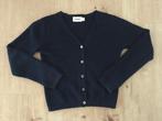 FILOU, mooi blauw vestje / cardigan fijne rib maat 122, Meisje, Trui of Vest, Ophalen of Verzenden, Zo goed als nieuw