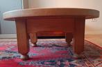 Houten ronde salontafel, Huis en Inrichting, Ophalen, Gebruikt, 50 tot 100 cm, 50 tot 100 cm