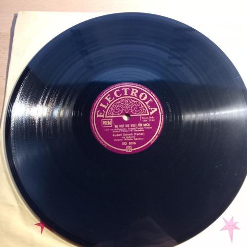 Rudolf Schock ‎– Du Bist Die Welt Für Mich - 10", 78 RPM, Cd's en Dvd's, Vinyl | Klassiek, Gebruikt, Classicisme, Opera of Operette