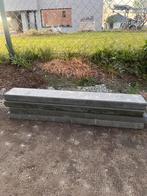 Boordsteen beton 6 stuks, Tuin en Terras, Ophalen, Gebruikt, 100 tot 200 cm, Minder dan 25 cm