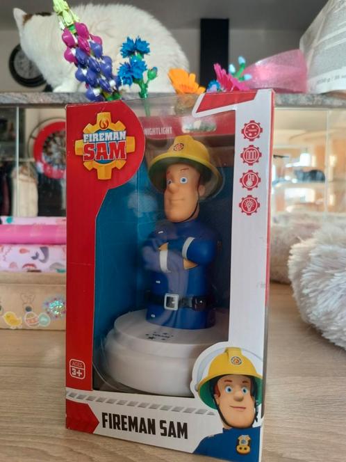 Nachtlampje brandweerman Sam, Kinderen en Baby's, Kinderkamer | Inrichting en Decoratie, Nieuw, Ophalen of Verzenden