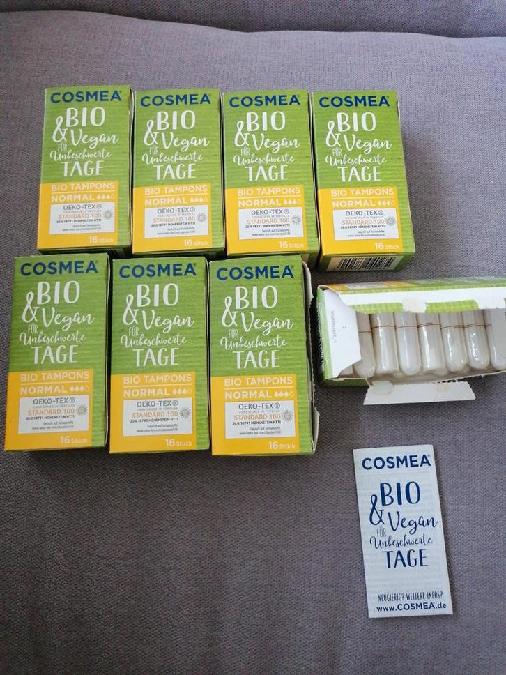 Bio tampons, Handtassen en Accessoires, Uiterlijk | Lichaamsverzorging, Ophalen of Verzenden