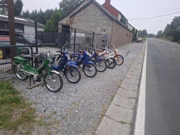 Honda, Peugeot, MBK, SACH, enz... beschikbaar voor biedingen