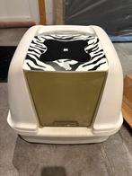 Kattenbak XL zebra, Dieren en Toebehoren, Ophalen, Gebruikt, Gesloten