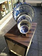 Ensemble d'assiettes bleues de Delft, Antiquités & Art, Antiquités | Céramique & Poterie, Enlèvement