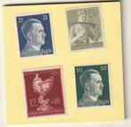 4 timbres de guerre allemands, non estampillés, z, Timbres & Monnaies, Empire allemand, Enlèvement ou Envoi, Non oblitéré