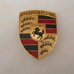 Porsche metalen capot logo +- 68 mm x +- 50 mm, Voor, Porsche, Nieuw, Ophalen of Verzenden