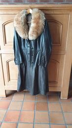 VESTE D'HIVER EN CUIR MARRON POUR FEMME, Enlèvement ou Envoi, Comme neuf, Taille 38/40 (M), Brun