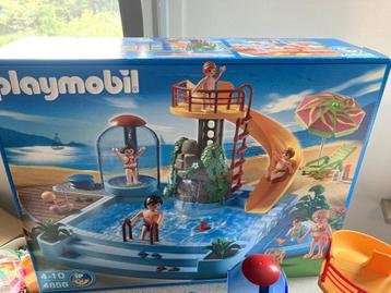 playmobil set zwembad (compleet) 30 euro + gratis waterfiets beschikbaar voor biedingen