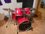 SONOR 'Force 2000' drumstel in goede staat, Muziek en Instrumenten, Ophalen, Gebruikt, Sonor