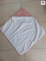Wit roze bad cape baby Bambino 75 x 75 cm, Ophalen of Verzenden, Zo goed als nieuw