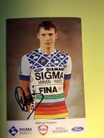 wielerkaart 1987 team sigma wilfried peeters  signe, Sport en Fitness, Verzenden, Zo goed als nieuw