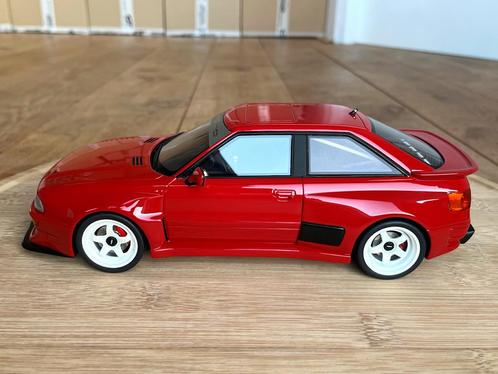 Audi 80 B3 B4 Coupé RS2 Prior Design rood OttO Mobile 1:18, Hobby & Loisirs créatifs, Voitures miniatures | 1:18, Neuf, Voiture