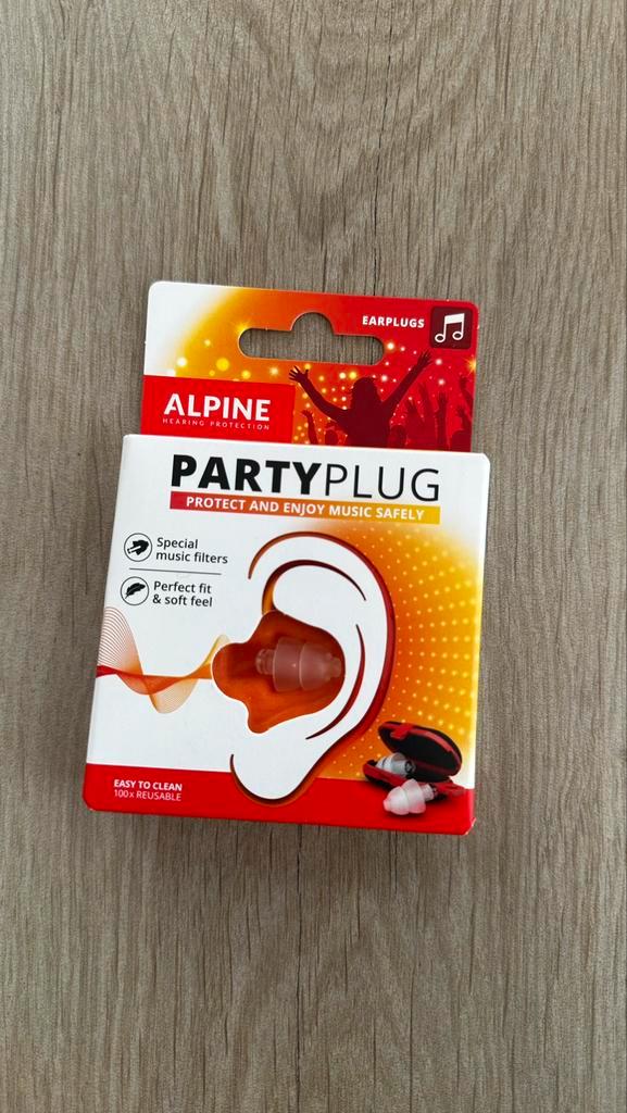 Partyplug oordoppen, Doe-het-zelf en Bouw, Gehoorbeschermers, Nieuw, Ophalen of Verzenden