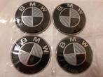 Bmw stickers blauw wit/zwart wit / m style 4 x 65 mm, Ophalen of Verzenden