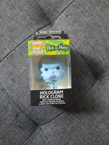 Hologram Rick Clone Pocket pop Keychain beschikbaar voor biedingen