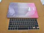 MacBook Air 13" paars/roze hoesje 2011-2015, Computers en Software, Qwerty, 13 inch, Nieuw, Ophalen of Verzenden
