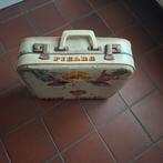 Vintage koffertje mooi als decoratie, werkt ook nog, Ophalen of Verzenden, Gebruikt