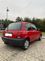 NISSAN MICRA 1.0 Automaat 116000km  MET KEURING, Stof, 4 cilinders, 5 zetels, Grijs