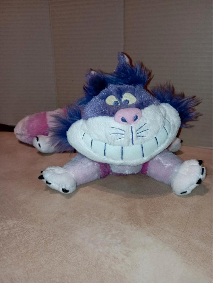 Alice in Wonderland knuffel Cheshire, Verzamelen, Disney, Zo goed als nieuw, Knuffel, Overige figuren, Ophalen of Verzenden
