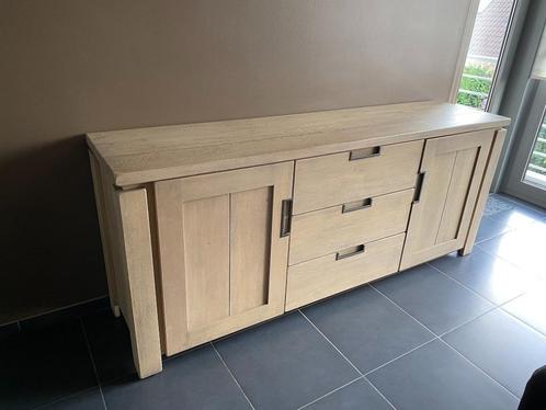 Eiken eetkamer, Huis en Inrichting, Complete eetkamers, Gebruikt, 4 tot 6 stoelen, Ophalen