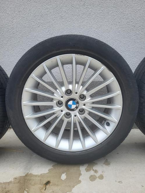 originele BMW band en velg met spaken (4x), Auto-onderdelen, Banden en Velgen, Band(en), Zomerbanden, 17 inch, 225 mm, Personenwagen