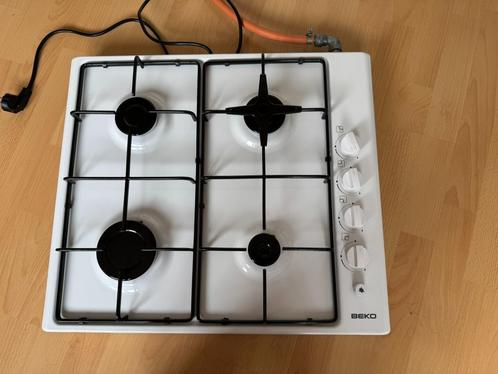 OPBOUW GASKOOKPLAAT BEKO, NIEUW O, Elektronische apparatuur, Kookplaten, Nieuw, Vrijstaand, Gas, 4 kookzones, Ophalen