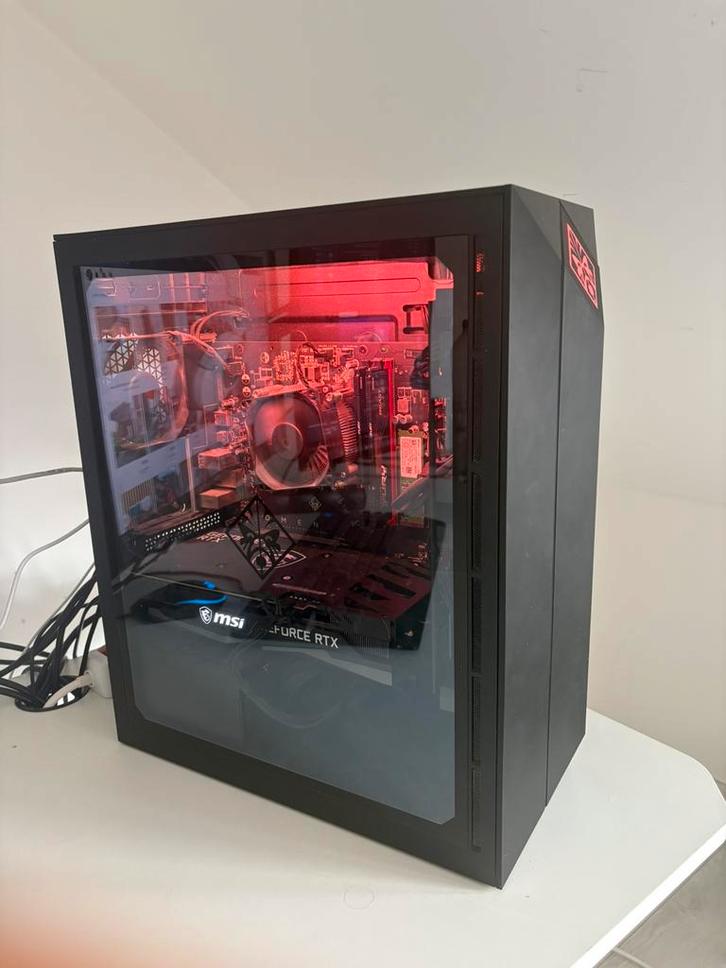 PC Gaming HP Omen Obelisk – RTX 3050 / 16GB RAM – 550 €, Computers en Software, Desktop Pc's, Zo goed als nieuw, 3 tot 4 Ghz, HDD