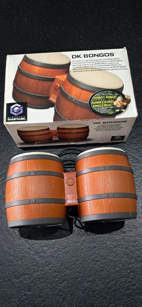 Nintendo Gamecube Drum Controller DK Bongos Boxed, Games en Spelcomputers, Games | Nintendo GameCube, Ophalen of Verzenden