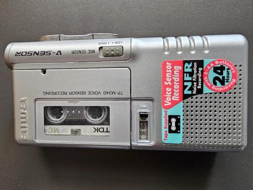 voice micro, Audio, Tv en Foto, Stereoketens, Gebruikt, Cassettedeck, Microset, Draagbaar, Ophalen of Verzenden