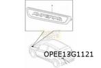 Opel Ampera-e embleem tekst ''Ampera-e'' zijkant L Origineel, Opel, Envoi, Neuf