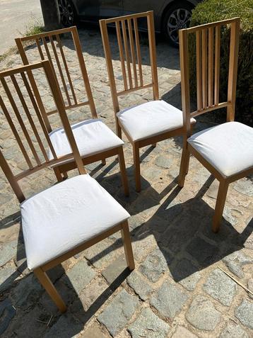 Chaises IKEA en bois (4) beschikbaar voor biedingen