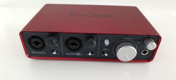 Scarlett focusrite 2i2, Computers en Software, Geluidskaarten, Ophalen, Gebruikt, Extern, Focusrite