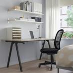 IKEA TROTTEN bureau 160x80 (beige/antraciet), Ophalen, Nieuw, Bureau