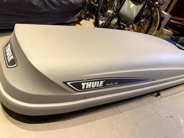 Coffre de toit THULE Pacific 700 – 420 Litres, Enlèvement, Utilisé