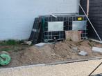 2 zwarte Watertonnen tezamen 2000L, Tuin en Terras, Ophalen, Kunststof, Met kraantje, 150 liter of meer