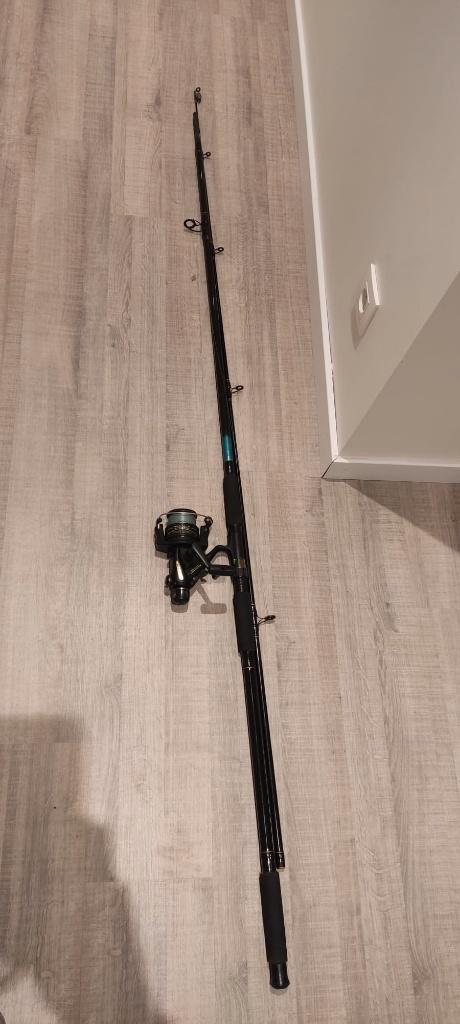 3 cannes à carpe + moulinet (Daiwa/Cimaron) (Starterset), Sports nautiques & Bateaux, Pêche à la ligne | Carpes, Utilisé, Ensemble complet