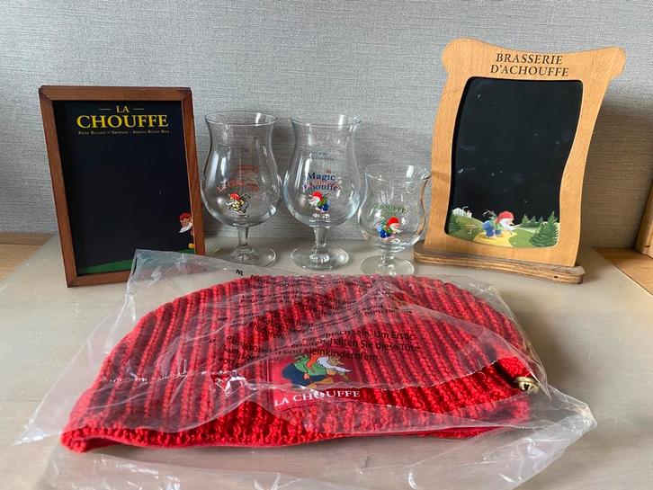 La Chouffe, Verzamelen, Biermerken, Zo goed als nieuw, Ophalen of Verzenden