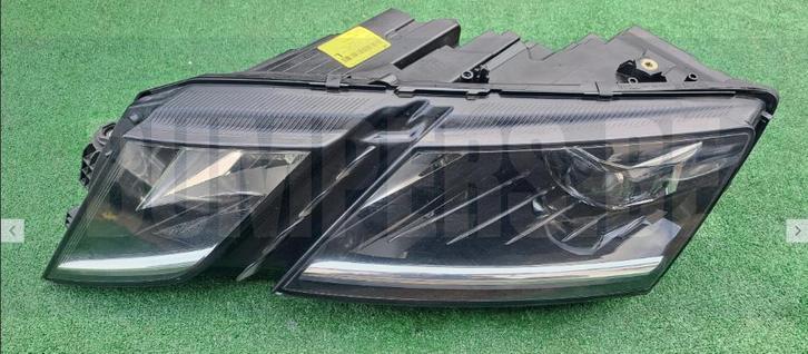 Koplamp SKODA FABIA 3 III FACELIFT 5E1 FULL LED FRONT LAMP S, Auto-onderdelen, Verlichting, Gebruikt, 6 maanden garantie, Ophalen of Verzenden
