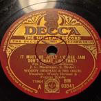 9 x 78 toeren - 78 RPM - Jazz/Big Band - DIVERSE BANDS, Ophalen of Verzenden, Gebruikt, 10 inch, Jazz