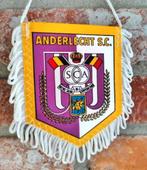 RSC Anderlecht 1980s unieke vintage vaandel, Verzamelen, Ophalen of Verzenden, Zo goed als nieuw, Spel