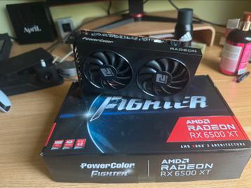 Amd radeon 6500 xt Powercolor beschikbaar voor biedingen